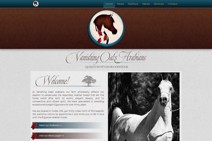 Vanishing Oaks Arabians - improved by AHP